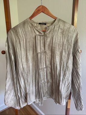 Massimo Dutti flowing kimono with tie detail size XS/S